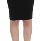 Karl Lagerfeld Elegant Black Pencil Skirt