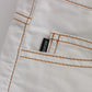 Cavalli Chic White Slim Fit Denim