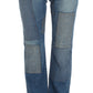 Cavalli Elegant Slim Fit Bootcut Denim