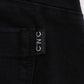 Costume National Sleek Slim Fit Black Denim Jeans