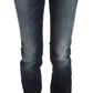 Costume National Sleek Slim Fit Blue Designer Jeans