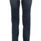 Costume National Chic Blue Regular Fit Designer Jeans