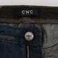 Costume National Elegant Boyfriend Fit Blue Cotton Jeans