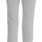 Costume National Chic Gray Slim Fit Designer Jeans