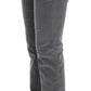 Costume National Sleek Super Slim Gray Jeans