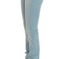 Costume National Chic Super Slim Blue Jeans