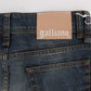 John Galliano Chic Slim Fit Blue Jeans