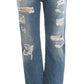 John Galliano Chic Boyfriend Blue Wash Jeans