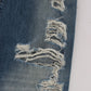 John Galliano Chic Boyfriend Blue Wash Jeans