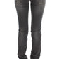 John Galliano Elegant Slim Fit Gray Wash Jeans