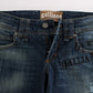 John Galliano Elegant Slim Fit Indigo Denim