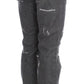 John Galliano Chic Gray Wash Straight Fit Jeans