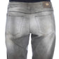 Ermanno Scervino Chic Gray Wash Boyfriend Jeans