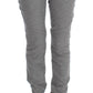 Ermanno Scervino Chic Gray Casual Cotton Pants