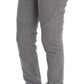 Ermanno Scervino Chic Gray Casual Cotton Pants