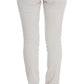 Ermanno Scervino Chic Beige Slim Fit Denim