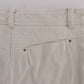 Ermanno Scervino Chic Beige Slim Fit Denim