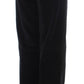 Ermanno Scervino Elegant Black Straight Fit Jeans