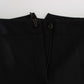 Ermanno Scervino Elegant Cropped Capri Pants in Black