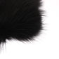 Dolce & Gabbana Black Fox Fur Chic Shoulder Wrap