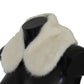 Dolce & Gabbana Elegant White Mink Fur Shoulder Wrap Scarf