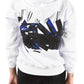 Off-White Graphic Print Cotton Hooded Sweatshirt