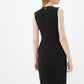 Patrizia Pepe Chic Black Evening Cocktail Dress