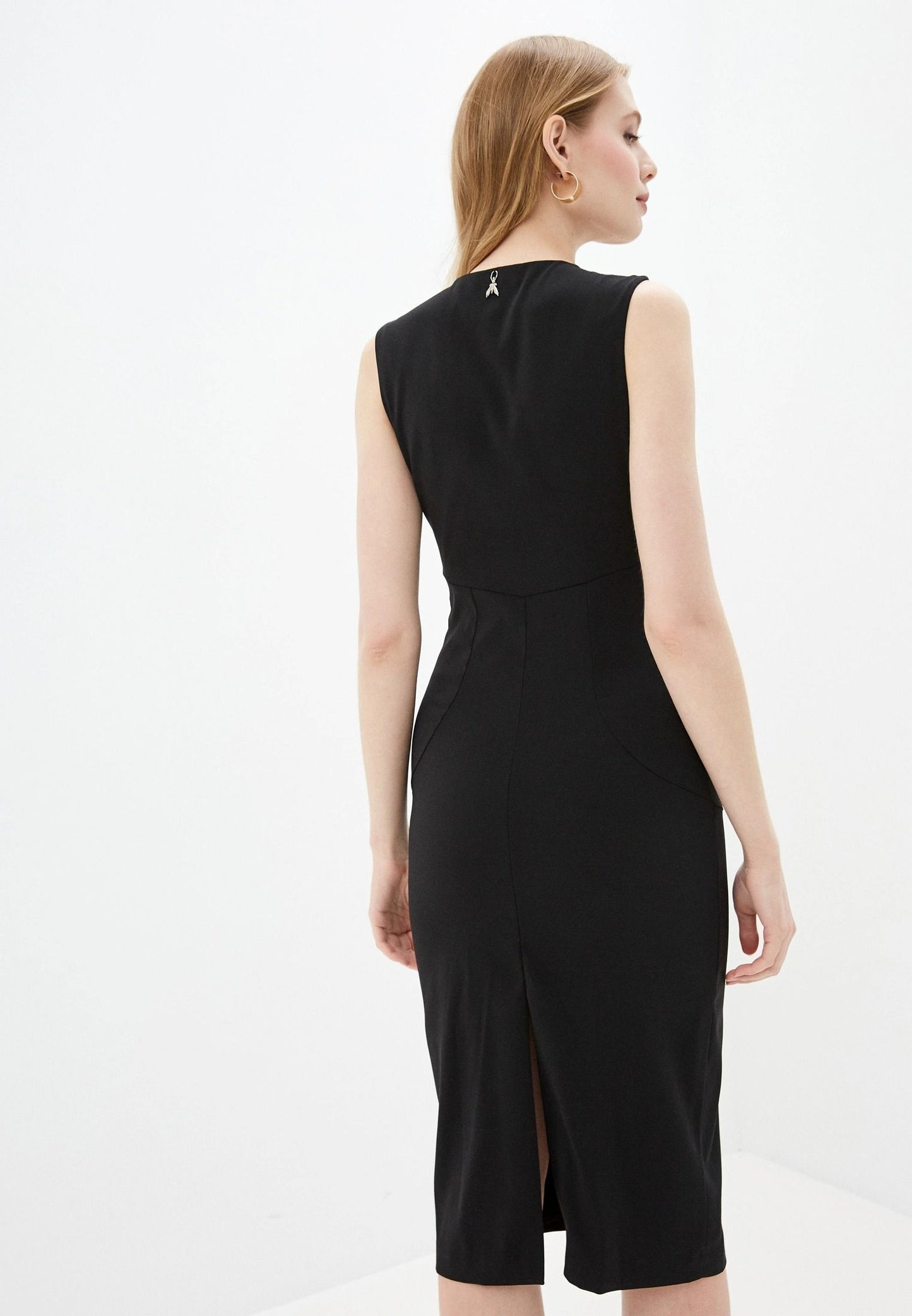 Patrizia Pepe Chic Black Evening Cocktail Dress