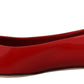 Dolce & Gabbana Red Suede Crystal Loafers - Exquisite Elegance