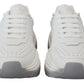 Dolce & Gabbana Chic Daymaster Leather Sneakers - Elegant White