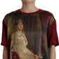 Dolce & Gabbana Silk Josephine Bonaparte Print Blouse