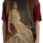 Dolce & Gabbana Silk Josephine Bonaparte Print Blouse