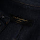 Dolce & Gabbana Elegant Blue Cotton Denim Shirt