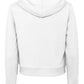 Imperfect Elegant White Zip-Hoodie Sweatshirt