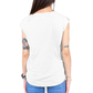 Imperfect Elegant Sleeveless Knot-Front Top