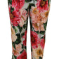 Dolce & Gabbana Exquisite Silk High Waist Pants