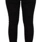 Dolce & Gabbana Elegant Black Mid-Waist Skinny Denim Jeans