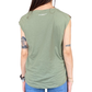 Imperfect Elegant Sleeveless Knot-Front Top