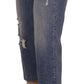 Dolce & Gabbana High Waist Skinny Denim Jeans - Blue