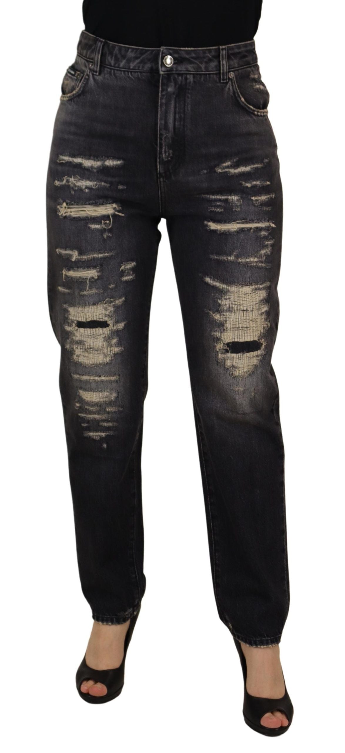 Dolce & Gabbana Elegant High Waist Skinny Jeans