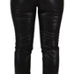 Dolce & Gabbana Chic High Waist Skinny Black Pants