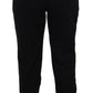 Dolce & Gabbana Elegant Tapered Lace-Up Mid Waist Pants