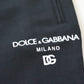 Dolce & Gabbana Elegant Tapered Lace-Up Mid Waist Pants