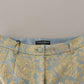 Dolce & Gabbana Elegant High-Waist Jacquard Bermuda Shorts