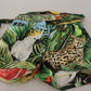 Dolce & Gabbana Chic Jungle Print High Waist Shorts