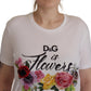 Dolce & Gabbana Chic Floral Print Cotton Tee for Her