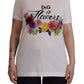 Dolce & Gabbana Chic Floral Print Cotton Tee for Her