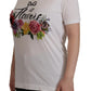 Dolce & Gabbana Chic Floral Print Cotton Tee for Her