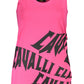 Cavalli Class Pink Cotton Women Top