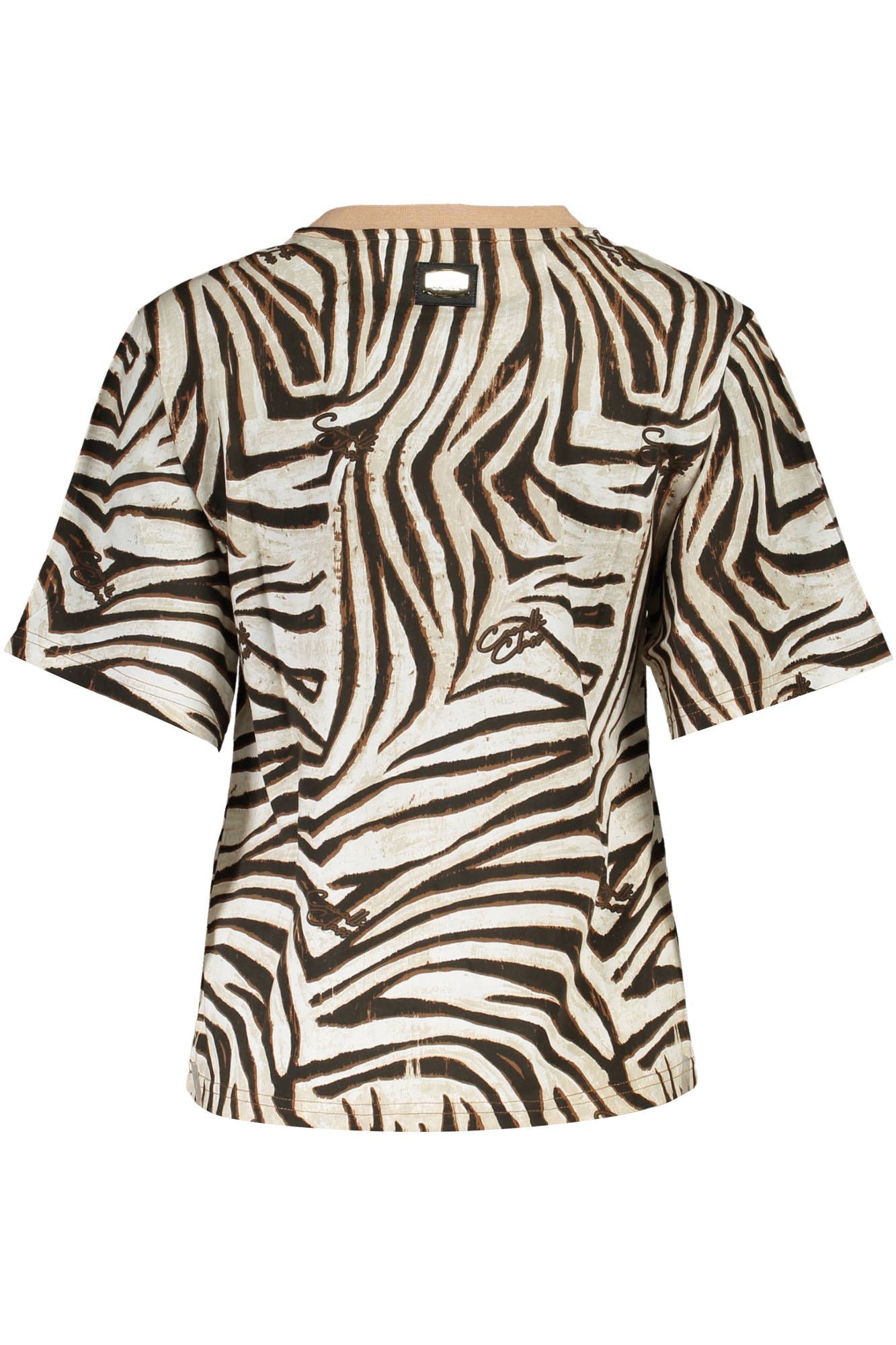 Cavalli Class Beige Cotton Women Top